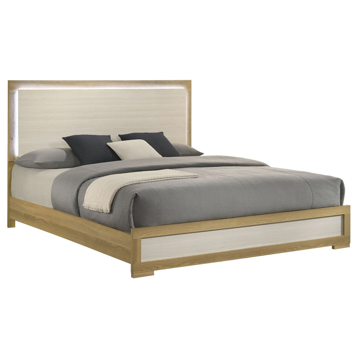 Hyland Panel Bed with LED Lighting