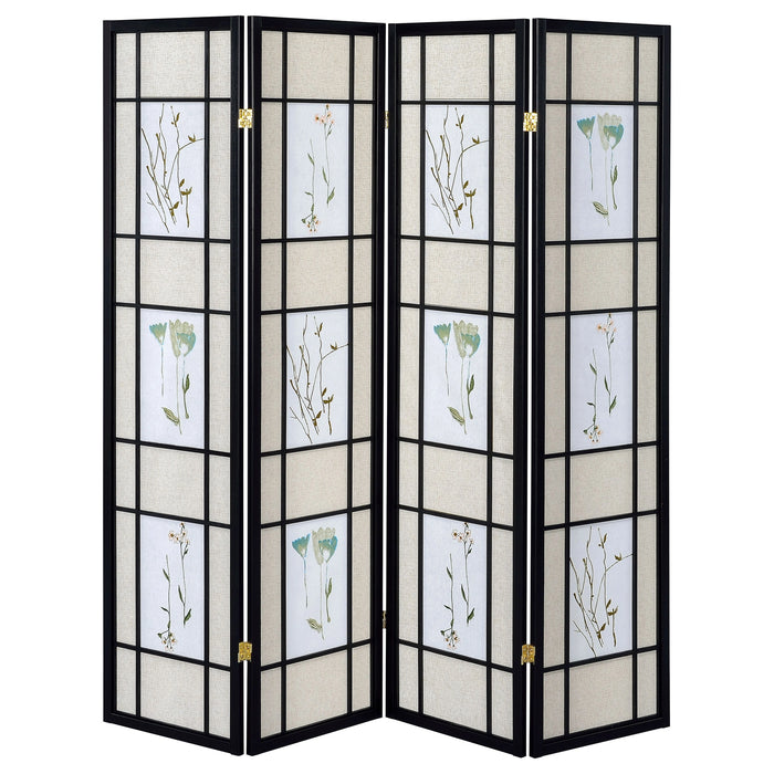 Catabella Four-Panel Room Divider