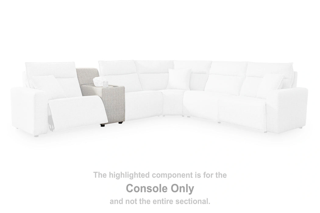 Modmax II Power Reclining Sectional with Consoles