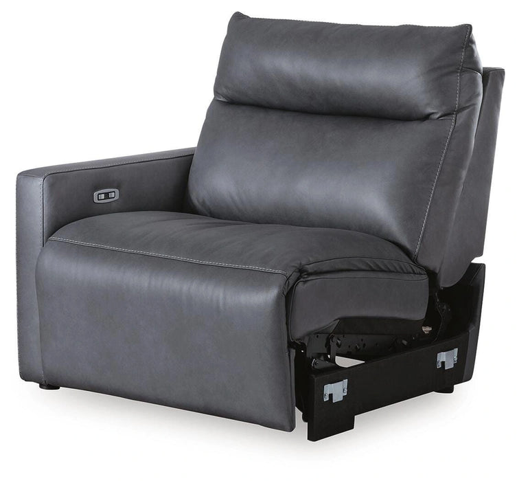 ModZ Power Reclining Sectional Loveseat with Audio Console