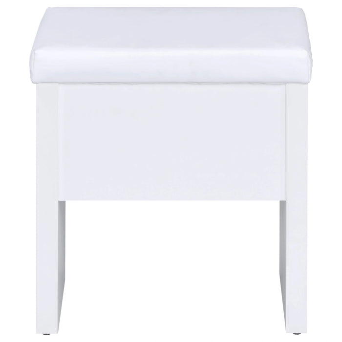 Harvey Makeup Vanity Table with Mirror and Stool
