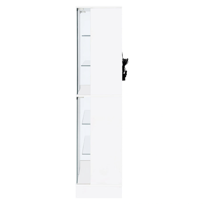 Cabra Curio Cabinet with LED Lighting