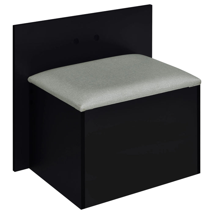 Flora Makeup Vanity Table with LED Mirror and Stool Set