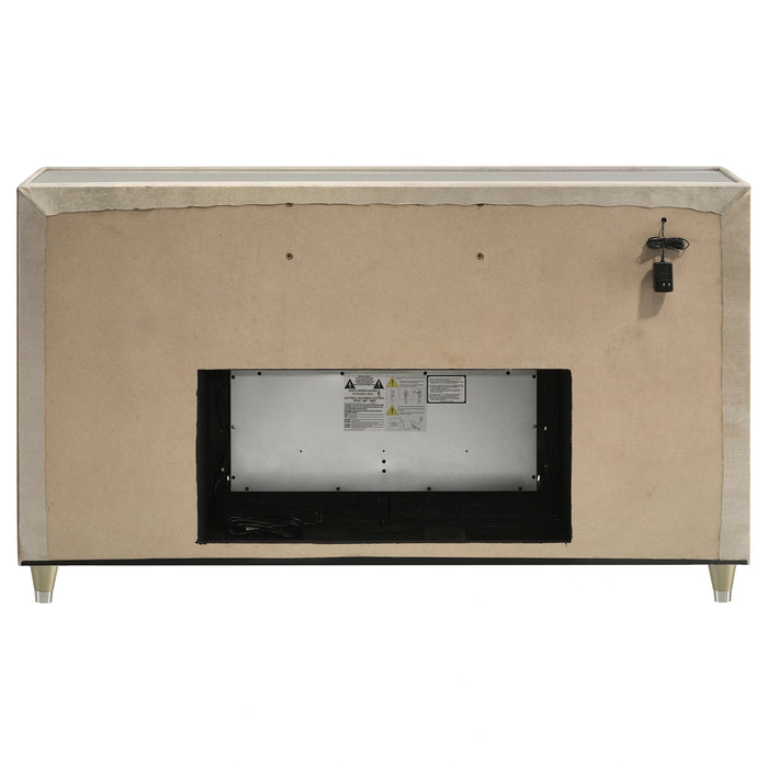 Lorient LED Dresser with Flame Visualizer