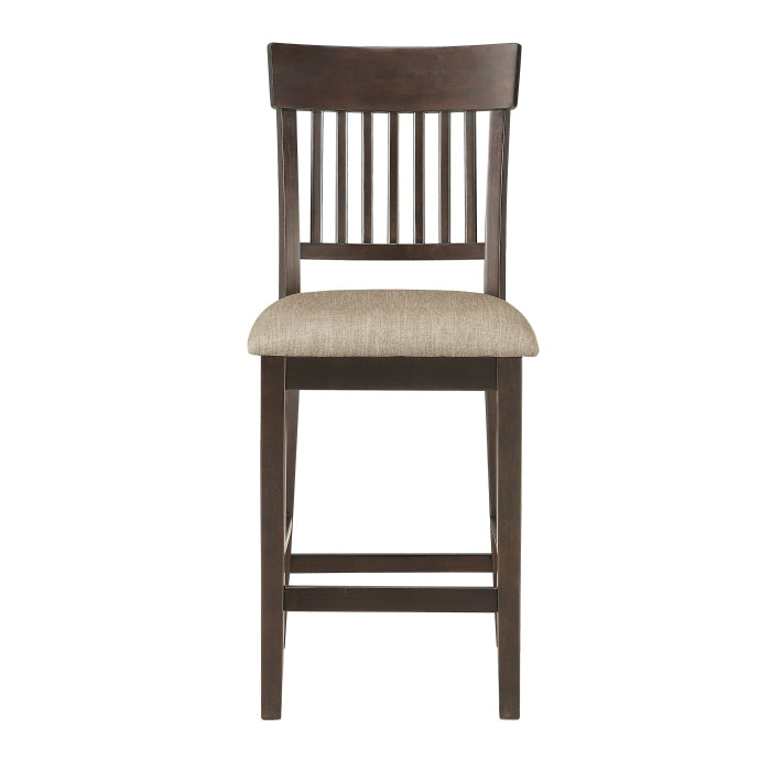 5716-24S1 - Counter Height Chair, Slat Back