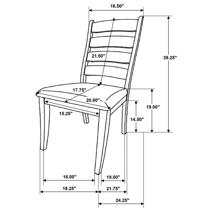 Danvers Dining Set (Table and 4 Chair)