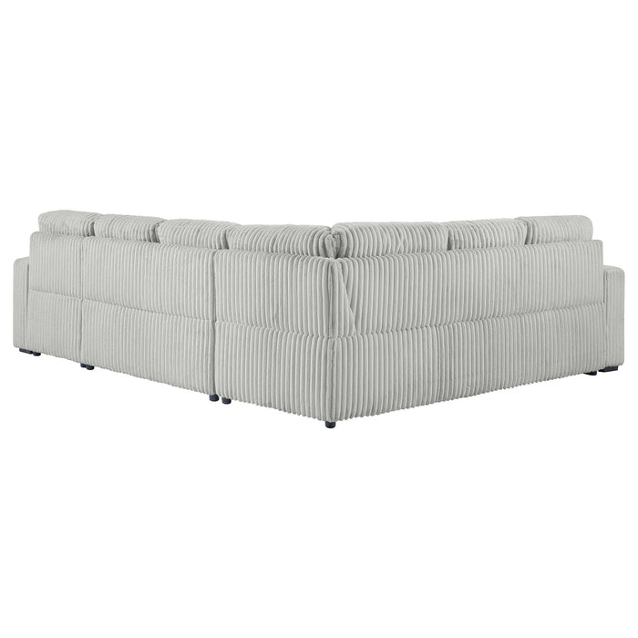 Devonshire Pull-Out Sleeper Sectional Sofa