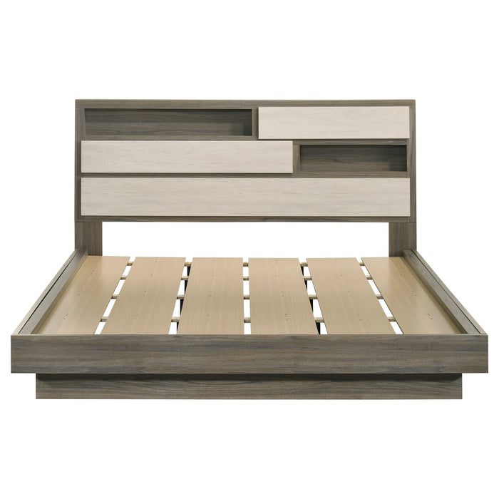 Fenwick Bookcase Platform Bed