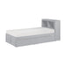 Orion-(3) Twin Bookcase Platform Bed with Storage Boxes image