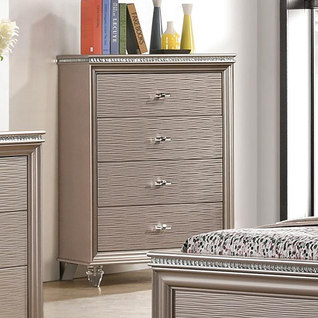 ALLIE Chest Beige & Brown