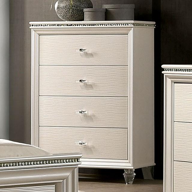 ALLIE Chest Beige & Brown