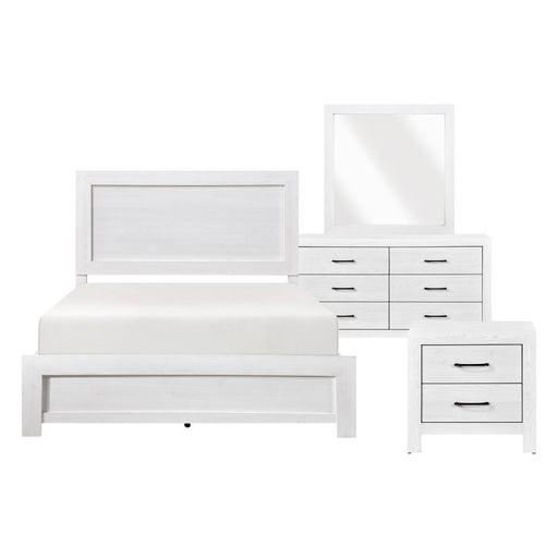 Corbin Queen Bed Set White image