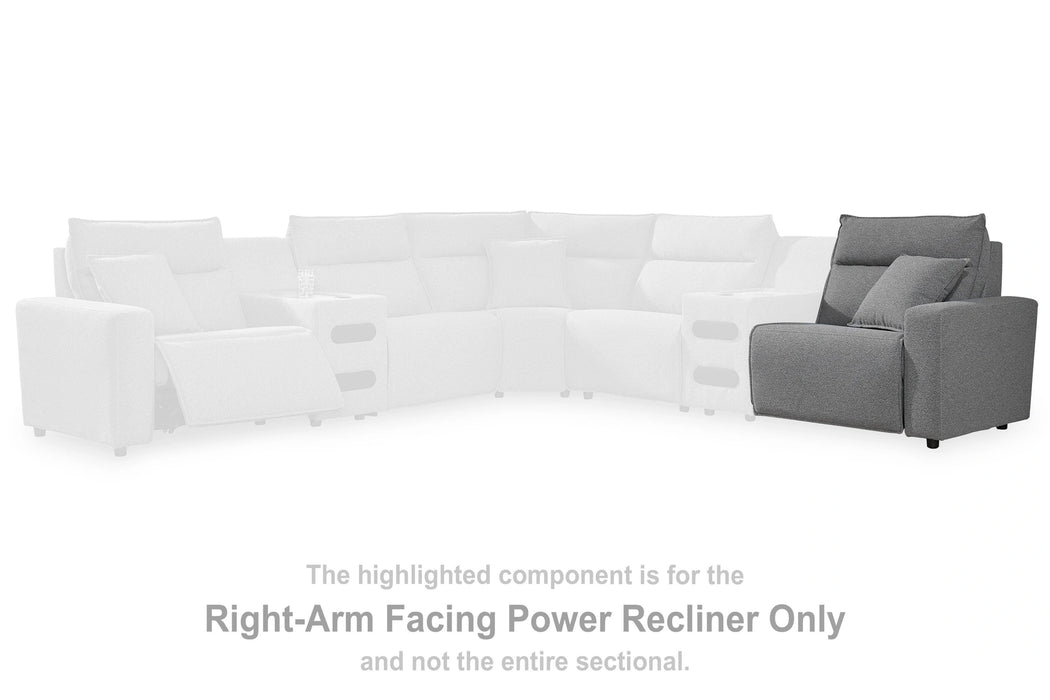 Modmax II Power Reclining Sectional with Chaise and Console