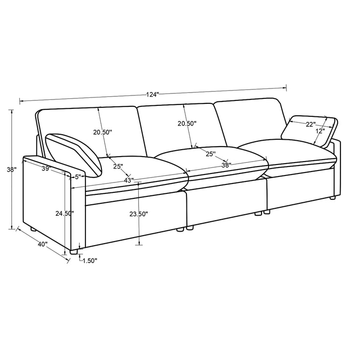 Collins Power Reclining Sofa