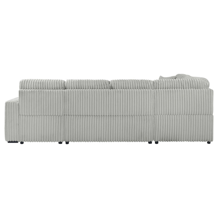 Devonshire Pull-Out Sleeper Sectional Sofa