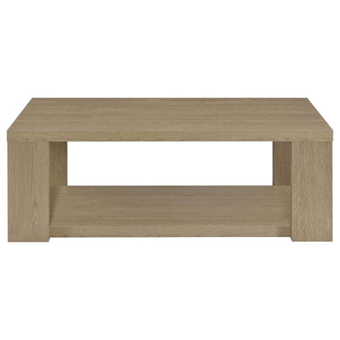 Pavone Open-Shelf Coffee and End Table Set