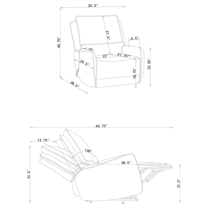 Sylmar Dual Power Lift Recliner