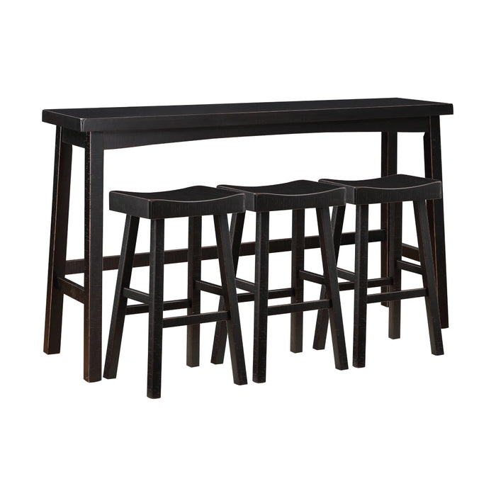 Caspian 4-Piece Pack Pub Height Set