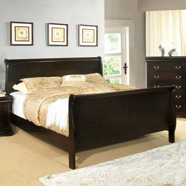 Louis Philippe E.King Bed
