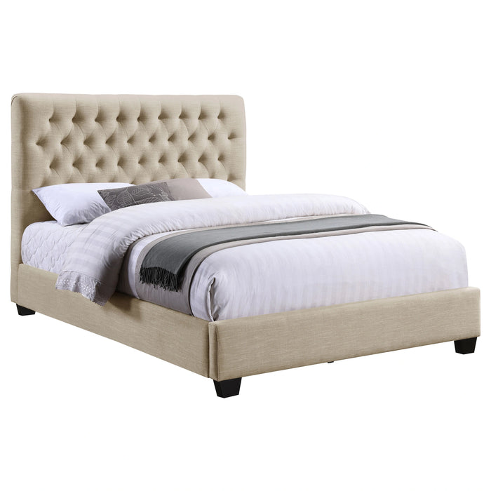 Chloe Panel Bed