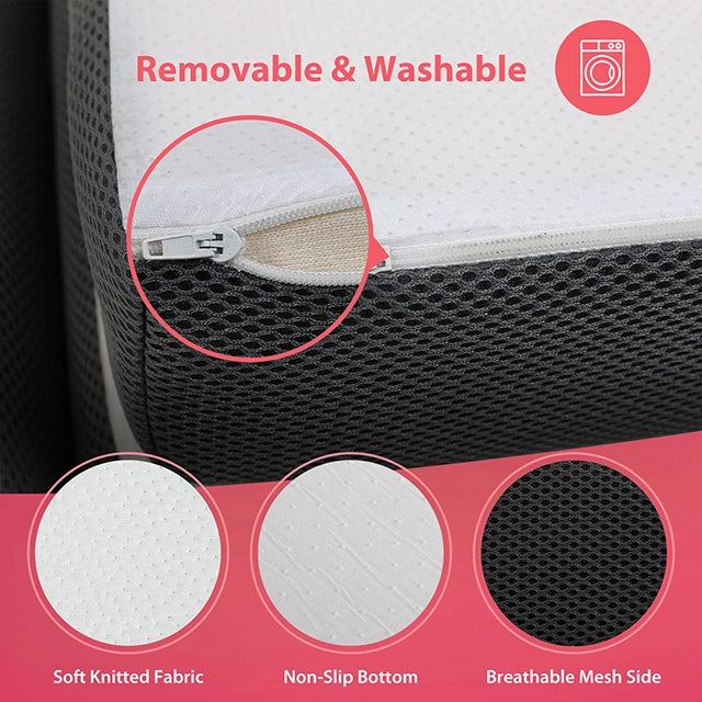 Hollyhock 3" Tri-Fold Memory Foam Topper