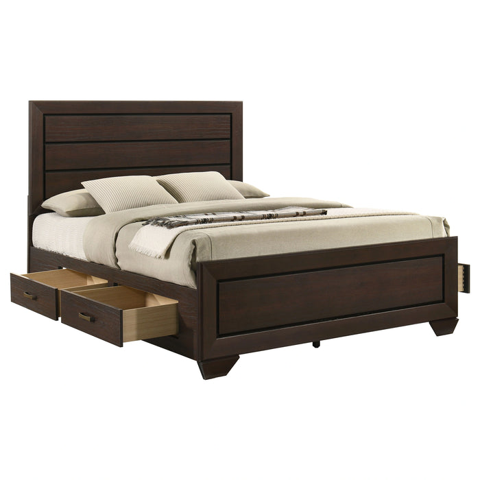 Kauffman Panel Platform Storage Bed
