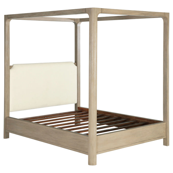 Solano Canopy Panel Platform Bed