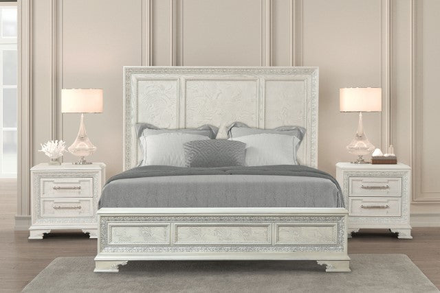 Stella Mia 4 & 5 Piece Queen Bedroom Set White