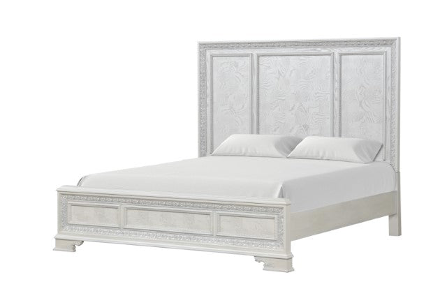 Stella Mia 4 & 5 Piece Queen Bedroom Set White
