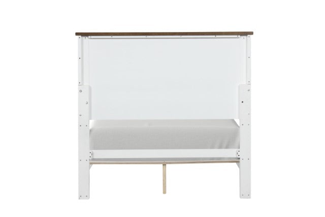Pinetop Twin & Full Bed White & Blue