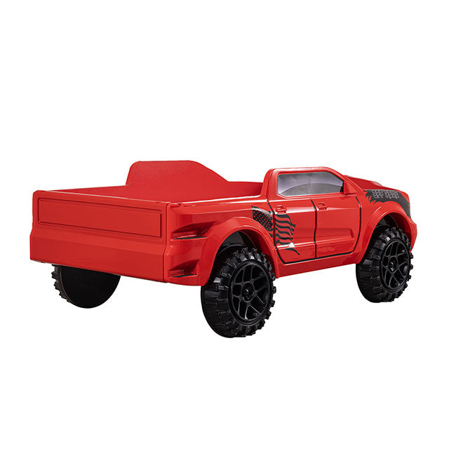 Roverton Bed Red & Grey